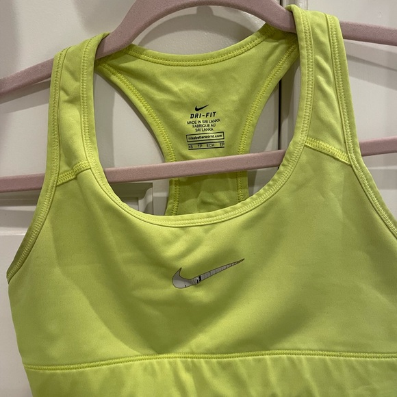 Nike Sports Bra - Yellow - Picture 1 of 4